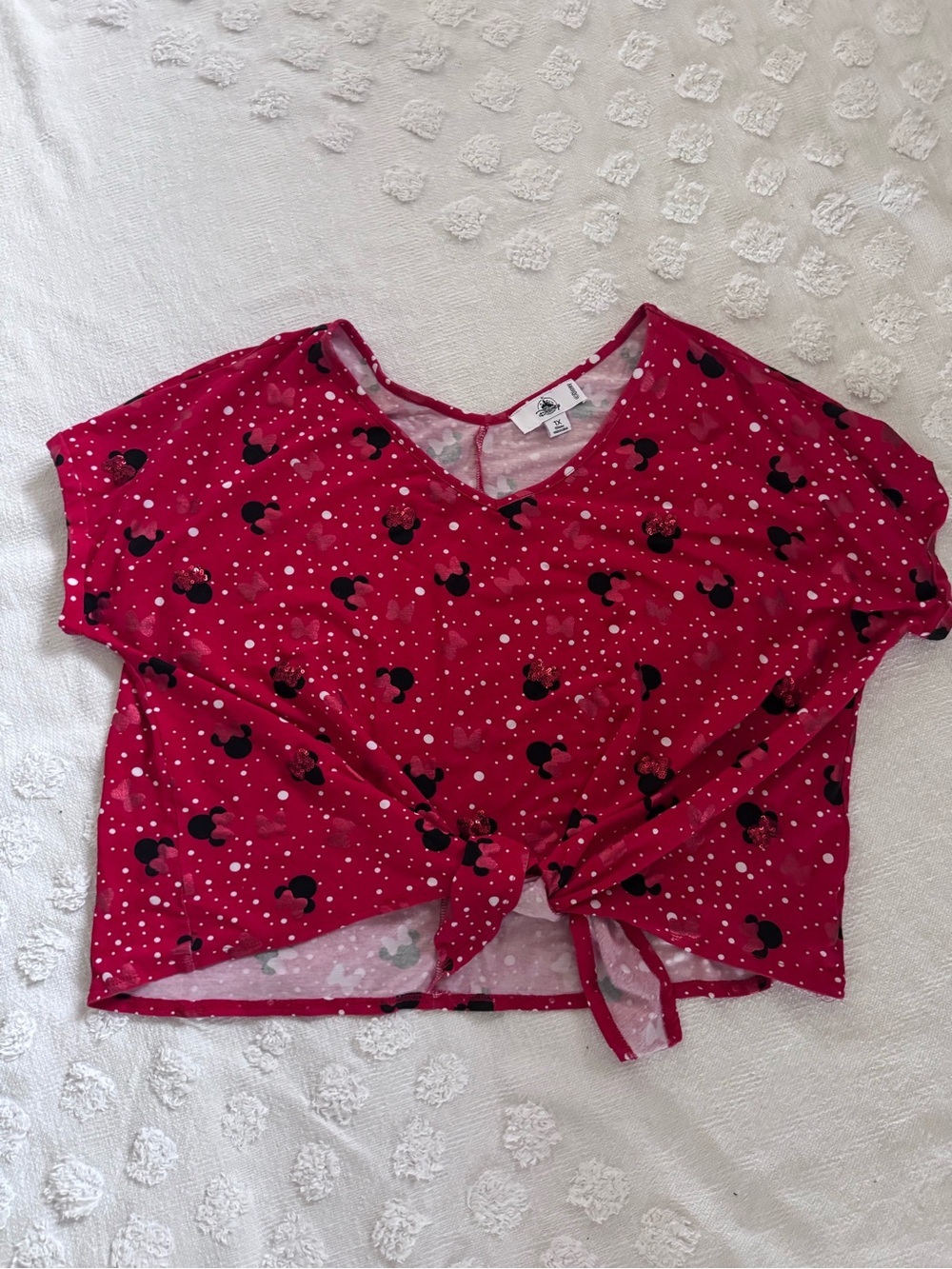 Disney Parks cropped shirt -SZ XL
S2